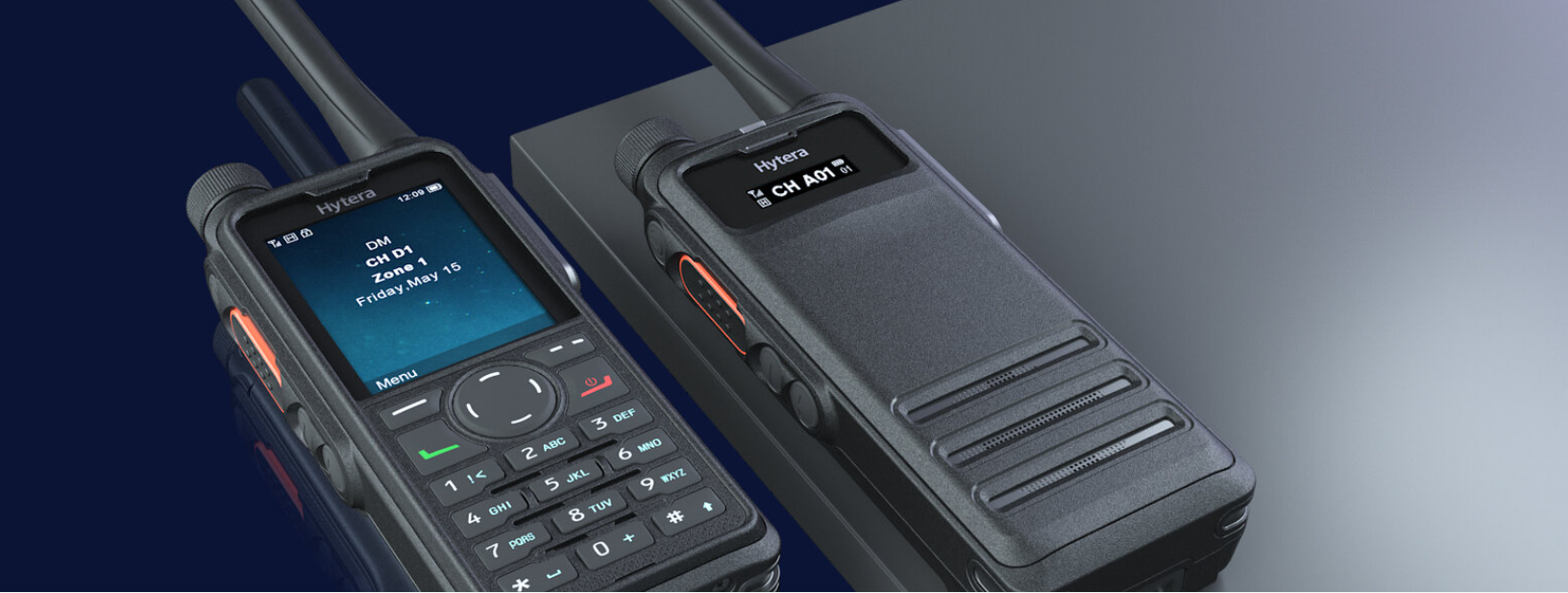 Hytera H series radio banner