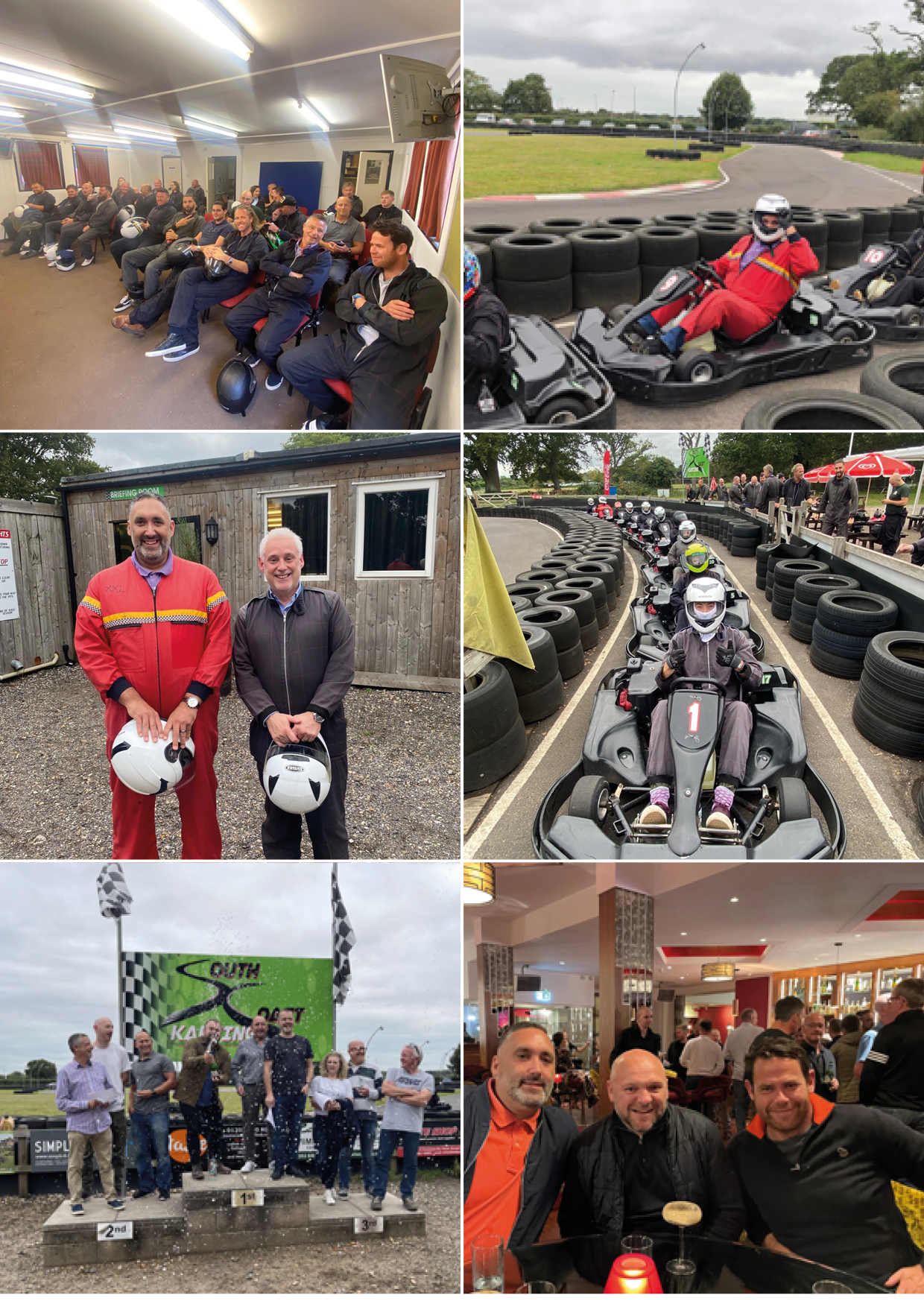karting photo montage